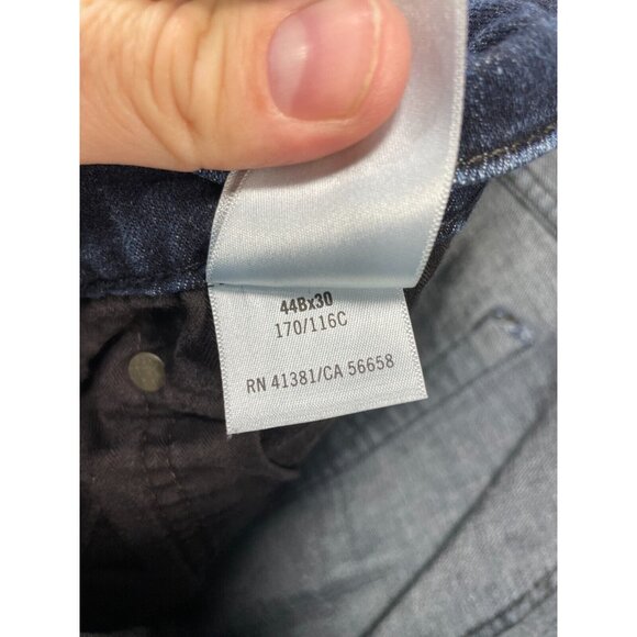 Polo Ralph Lauren Jeans Men 44B X 30 Blue Denim Cotton Prospect Straight Stretch - Picture 9 of 16